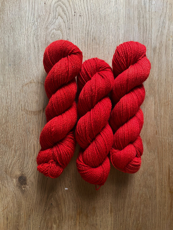 Limited Edition Romney Wool - Big Red