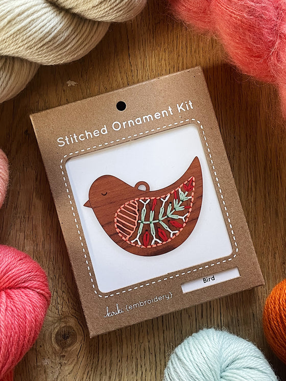 Diy Stitched Ornament Kit